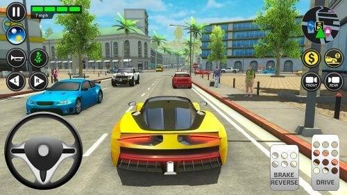 Schermata Car Driving Game 0