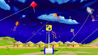 Osman Gazi kite flying 3d game Schermafbeelding 0