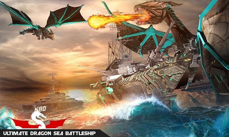 Army Dragon Robot War Games ဖန်သားပြင်ဓာတ်ပုံ 2