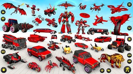 Drone Robot Car Game 3D Captura de tela 1