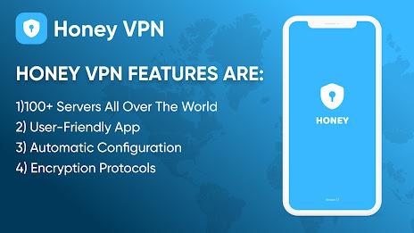 Honey VPN - Fast & Secure Captura de tela 3