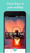 Wedding Countdown Widget ဖန်သားပြင်ဓာတ်ပုံ 0