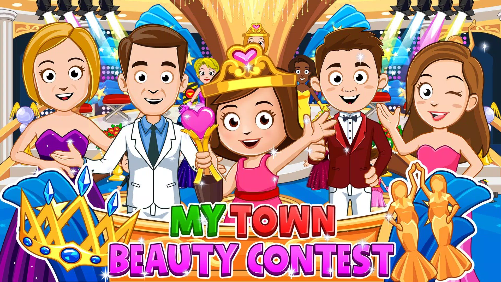 My Town : Beauty contest Ảnh chụp màn hình 0