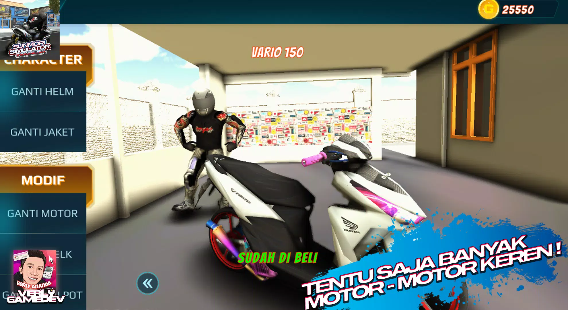 Sunmori Simulator Indonesia 3D Capture d'écran 0