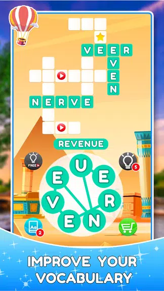 Word Travels Crossword Puzzle Capture d'écran 3