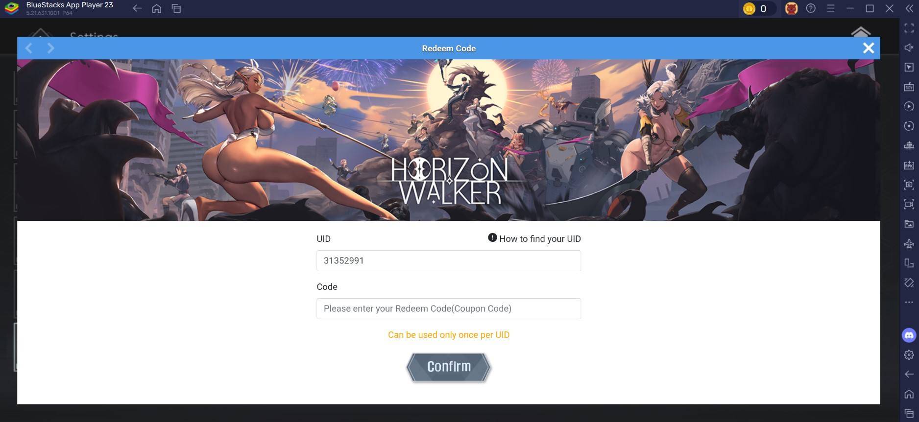 Horizon Walker – 2025년 1월 작동 중인 모든 교환 코드