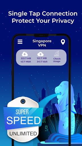 Singapore VPN - Free, Fast & Secure Capture d'écran 2