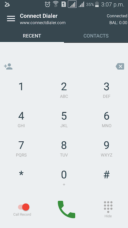 Connect Dialer स्क्रीनशॉट 2