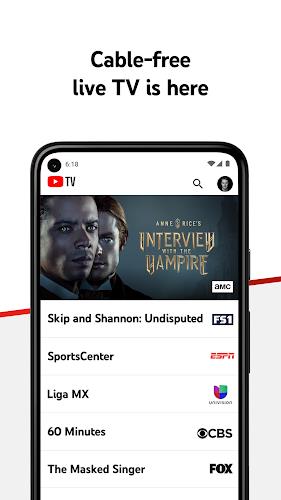 YouTube TV: Live TV & more Ekran Görüntüsü 0