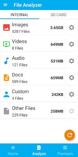 Storage Space ဖန်သားပြင်ဓာတ်ပုံ 2