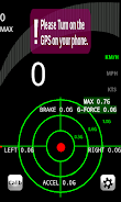 Speedometer with G-FORCE meter স্ক্রিনশট 3