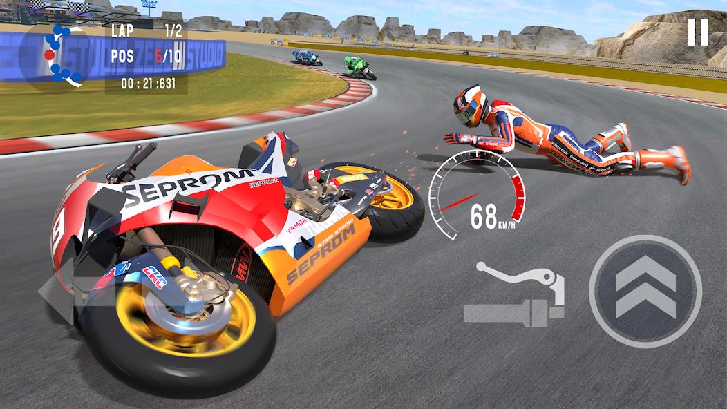 Moto Rider, Bike Racing Game Mod スクリーンショット 0