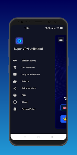 Schermata Super VPN - Unlimited Proxy 1