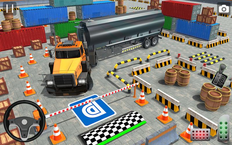 Real Euro Truck Parking Games Ekran Görüntüsü 3