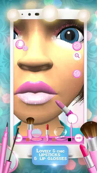 3D Makeup Games For Girls Скриншот 3