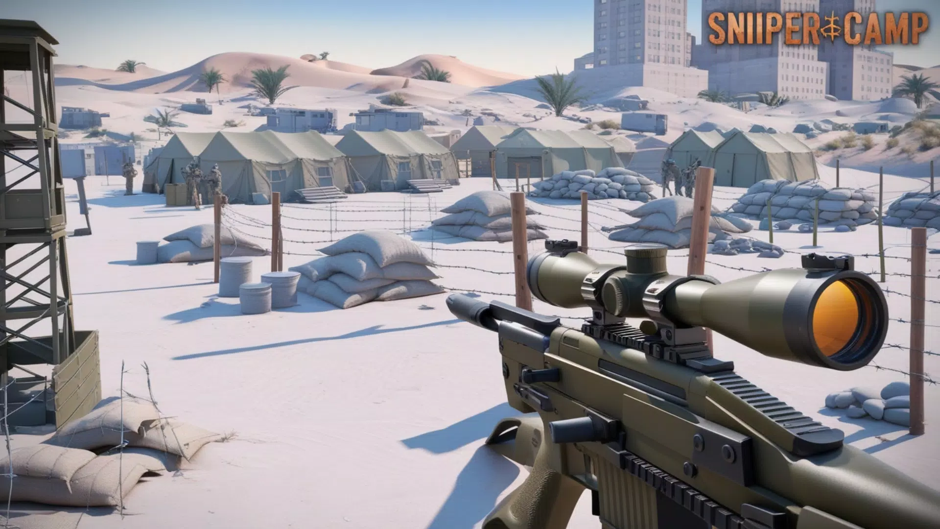 Sniper X : Desert Hunt FPS 3D স্ক্রিনশট 2