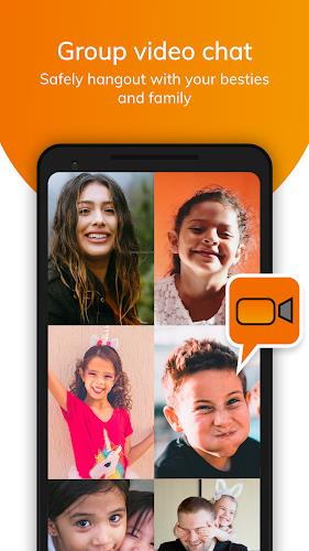 Stars Messenger Kids Safe Chat Captura de tela 2