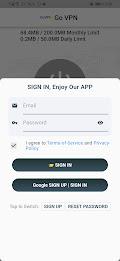 Go VPN - Google One-Key SignIn स्क्रीनशॉट 0