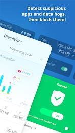 GlassWire Data Usage Monitor Tangkapan skrin 1