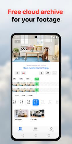 Faceter – Home security camera Скриншот 2