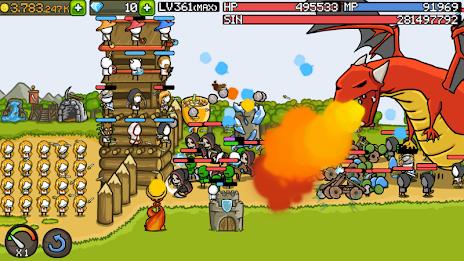 Schermata Grow Castle - Tower Defense 2