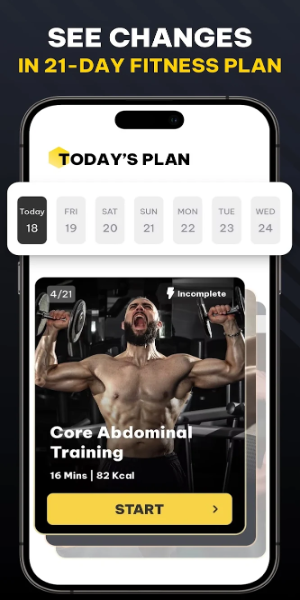 The Muscle Monster Workout Planner スクリーンショット 1