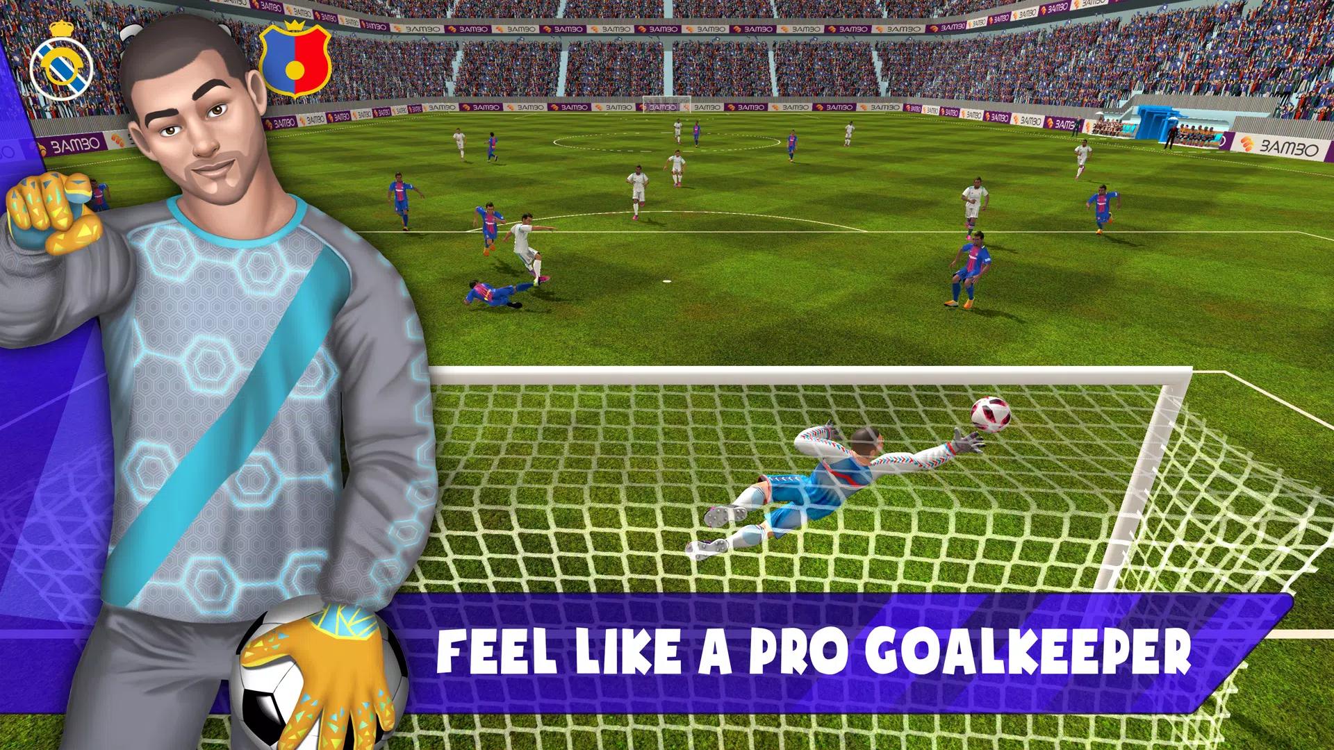 Soccer Goalkeeper 2024 Скриншот 3