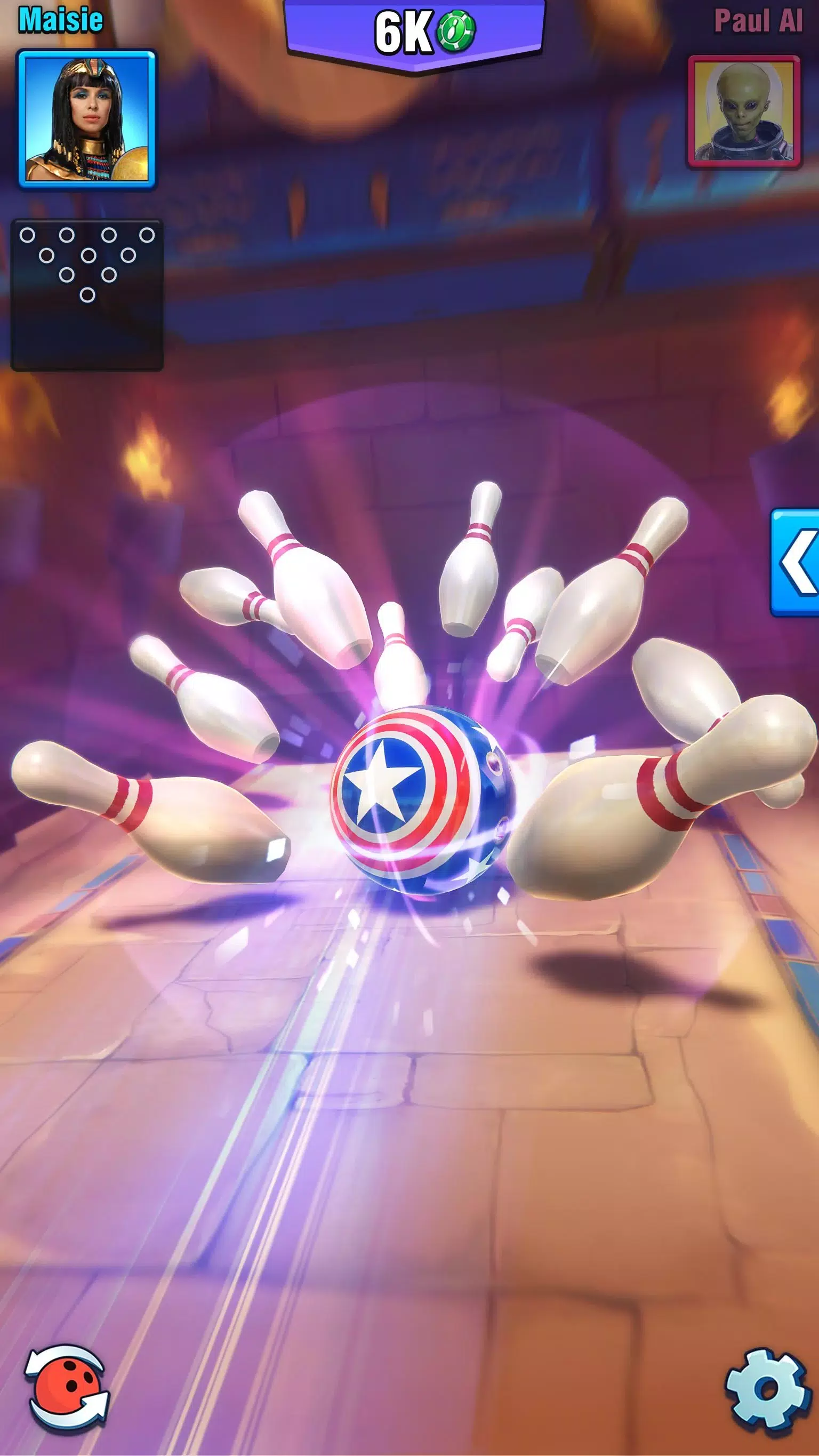 Bowling Crew Capture d'écran 1