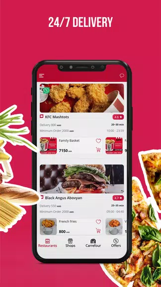 Menu.am-Food and more Delivery Captura de tela 2