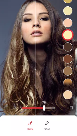 Cambiar Color de Pelo - cambio Captura de pantalla 0