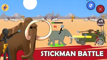 Age of Stickman Battle of Empires Captura de tela 3