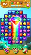 Jewels Track - Match 3 Puzzle Captura de tela 1