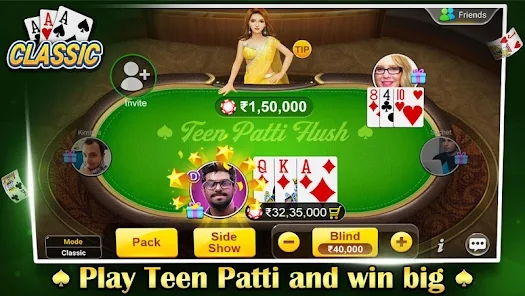 Teen Patti Flush 3 Patti Poke Скриншот 2