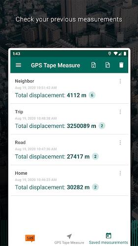 GPS Maßband Screenshot 3