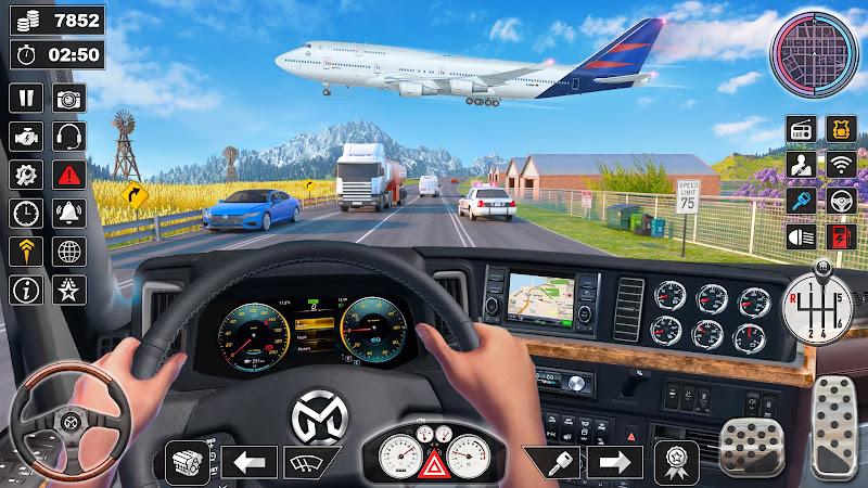 Truck Driving School Games Pro Zrzut ekranu 1