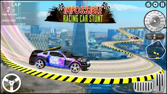 Impossible GT Racing Car Stunt Capture d'écran 2