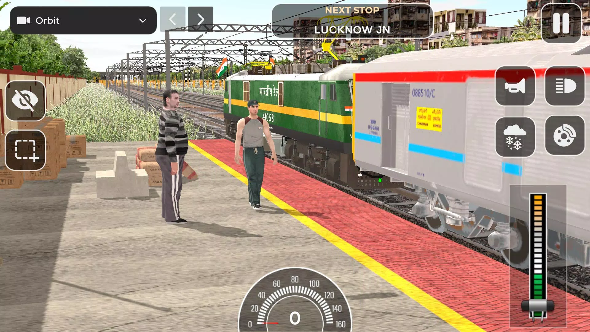 Indian Railway Train Simulator スクリーンショット 1