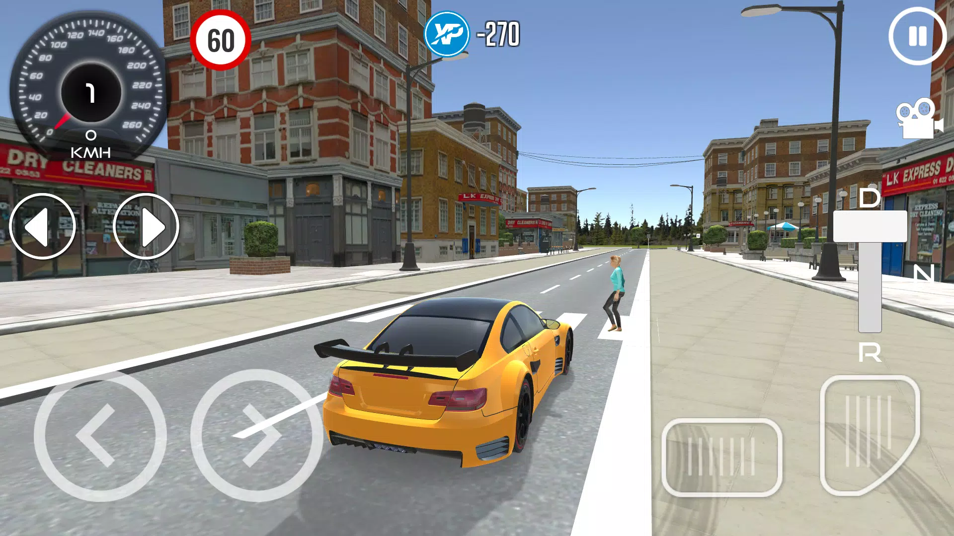 Driving School 3D Captura de tela 3