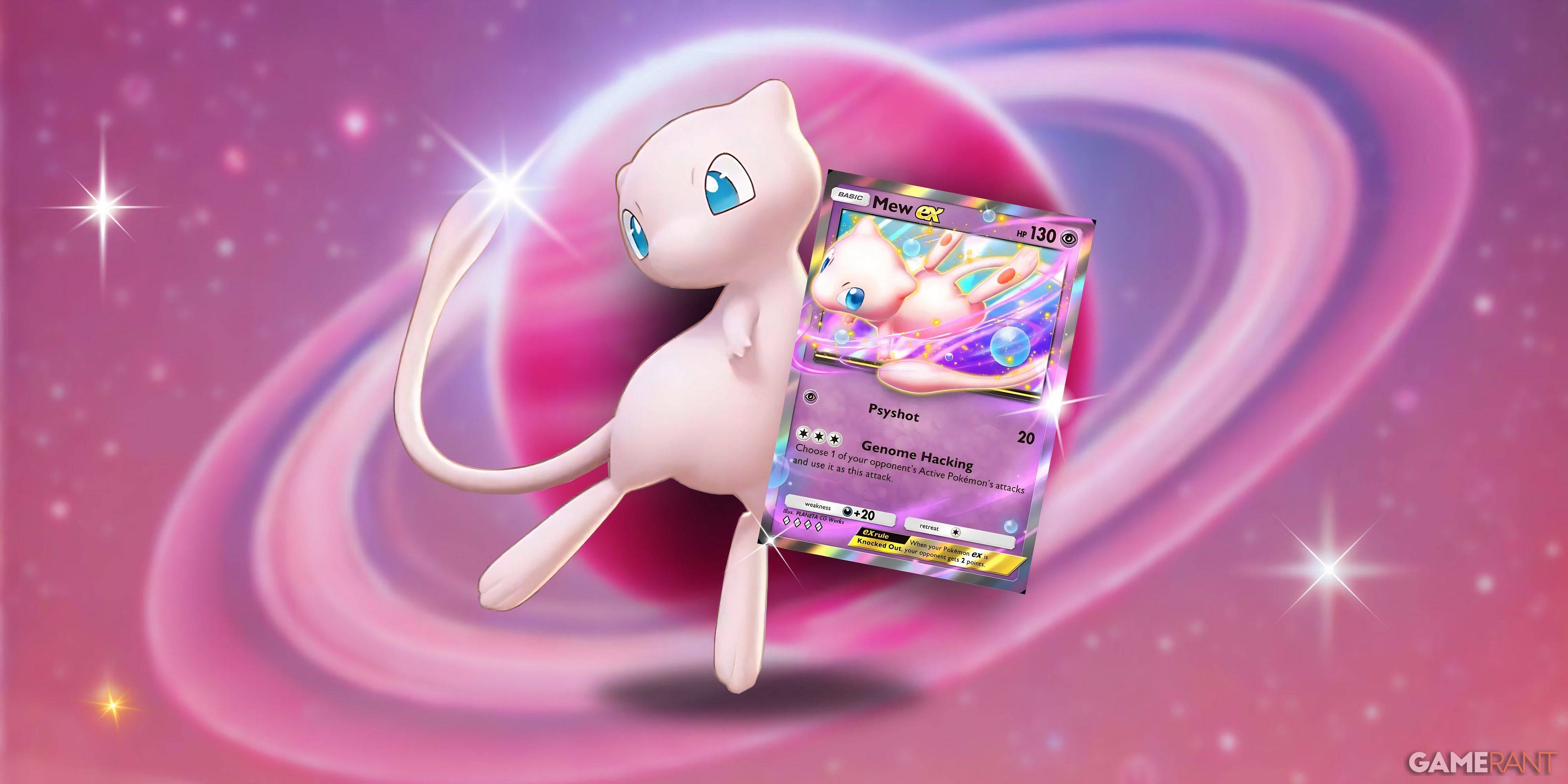 Pokémon Pocket: a melhor construção de deck Mew ex