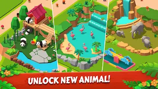 Zoo Tile - Match Puzzle Game Tangkapan skrin 1