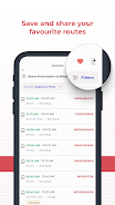 Unreserved: Bus Timetable App Schermafbeelding 3
