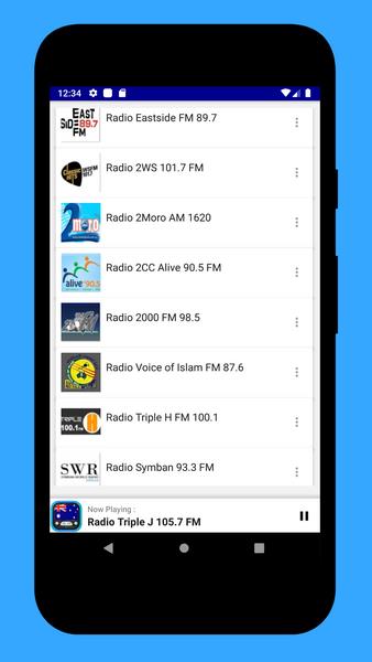 Radio App Australia: FM Online Capture d'écran 1