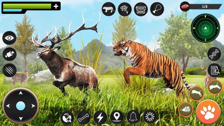 Tiger Simulator Animal Game 3D スクリーンショット 0