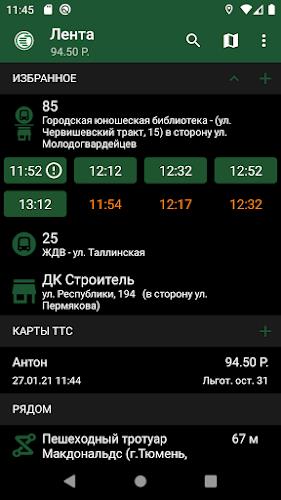 Tyumen.Transport Zrzut ekranu 1