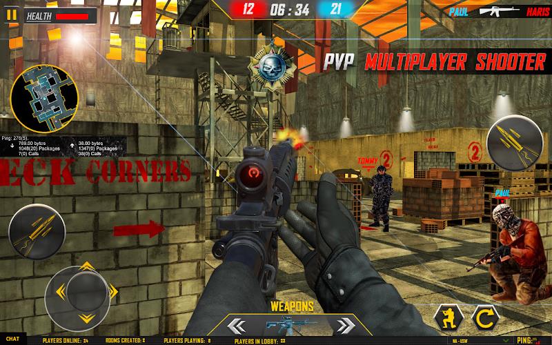 Cover Multiplayer Gun Games 3D Скриншот 2