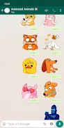 Animals Stickers WAStickerApps 스크린샷 1