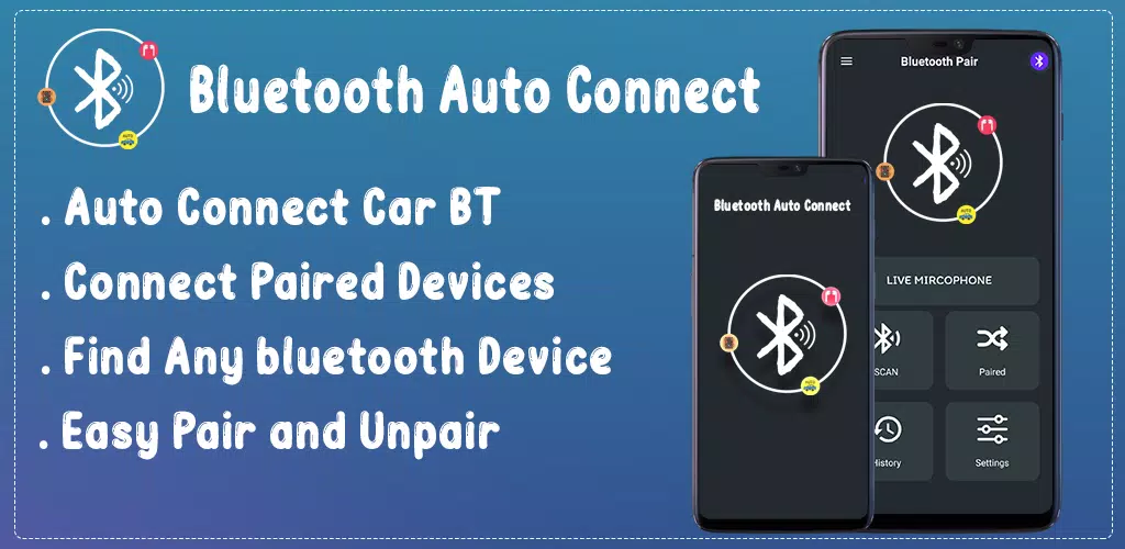 Bluetooth Auto Connect BT Pair स्क्रीनशॉट 0