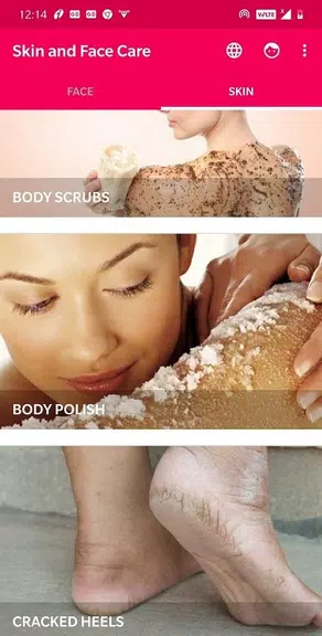 Skin and Face Care - acne, fai Capture d'écran 3