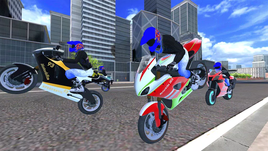 Real Moto Bike City Racing Captura de tela 2