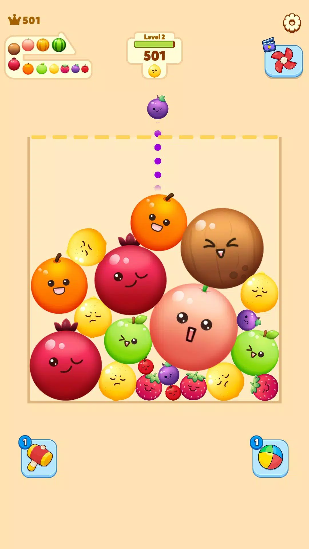 Fruit Merge Ảnh chụp màn hình 3